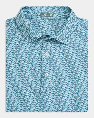 Ponderosa Pine Printed Performance Polo