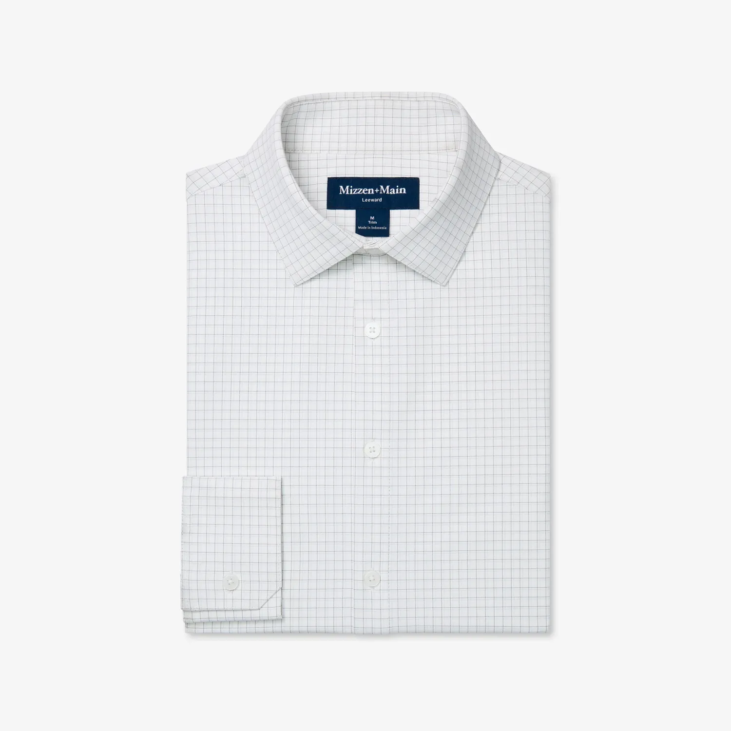 Leeward LS Dress Shirt, Color: Espresso Joel Plaid, Size: Trim-M
