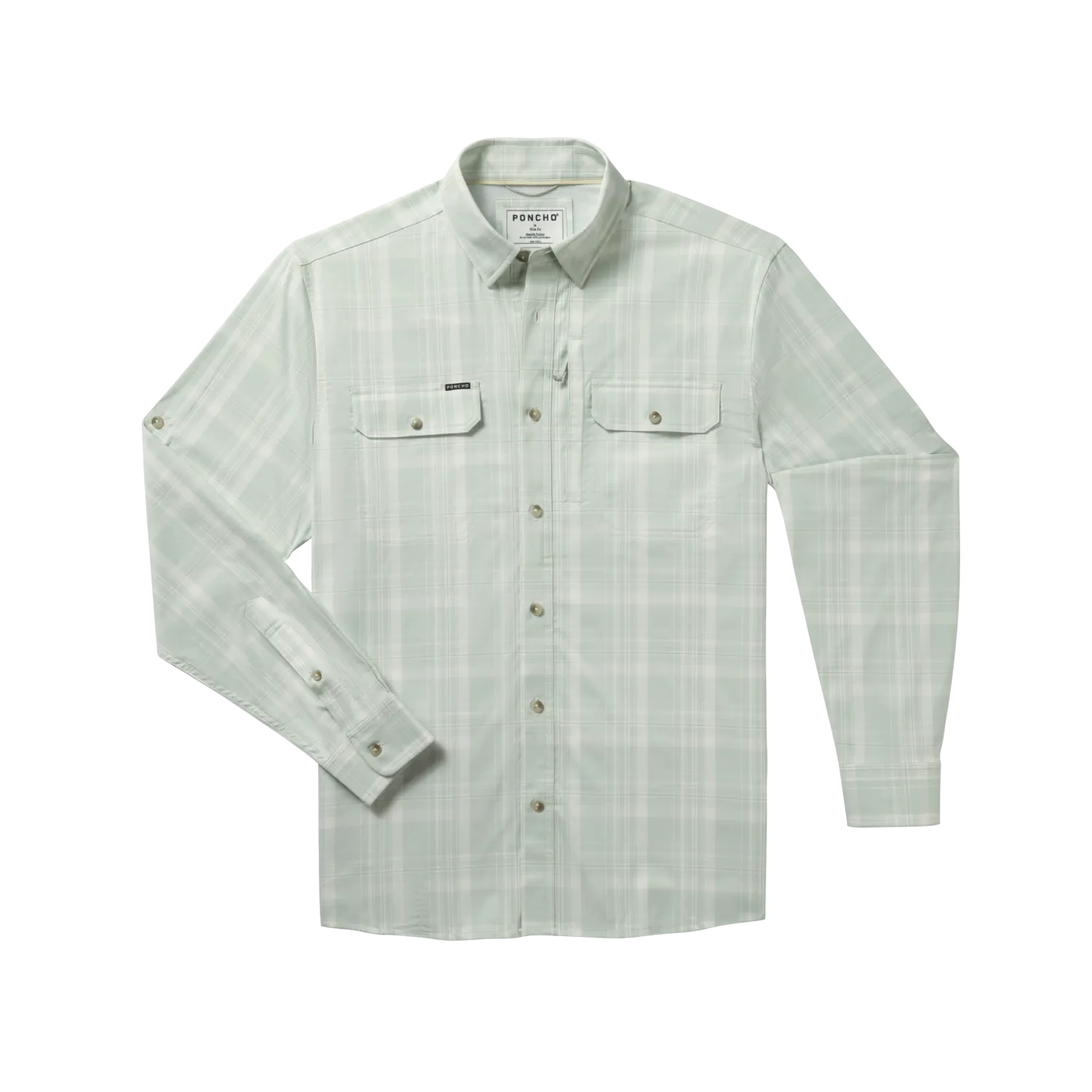 Poncho The Original Long Sleeve, Color: The Spanish Moss, Size: M