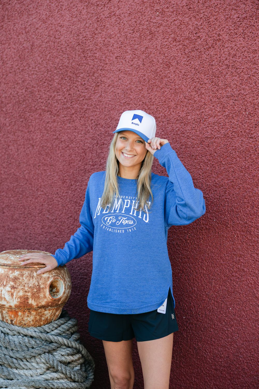 Memphis Tigers Victory Crewneck