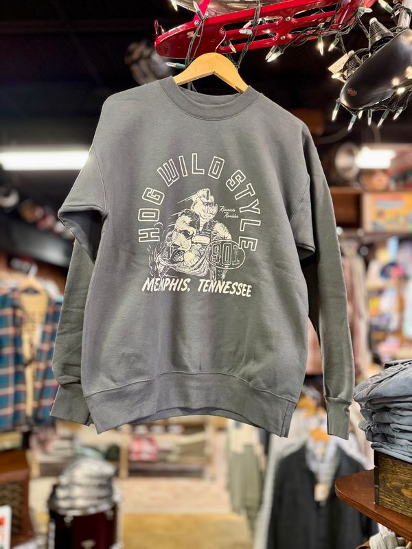 Hog Wild Style Crewneck