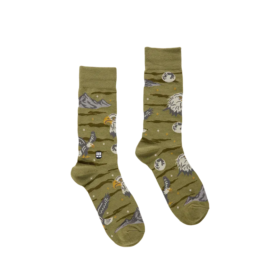 Bald Eagle Sock