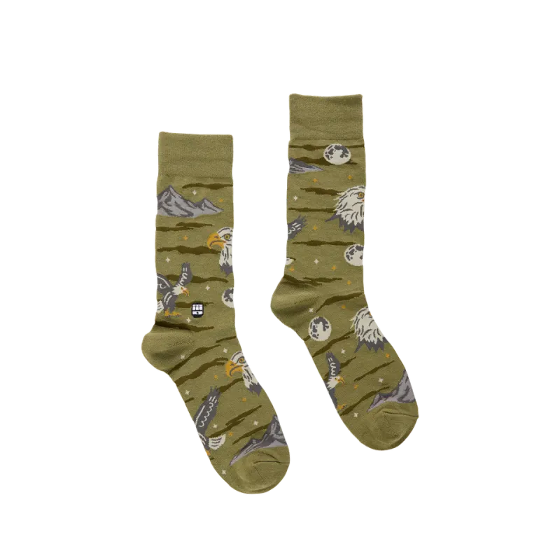 Bald Eagle Sock