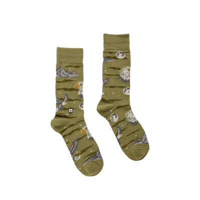Bald Eagle Sock