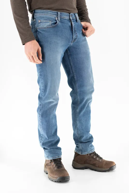 Slim Straight Denim Jeans