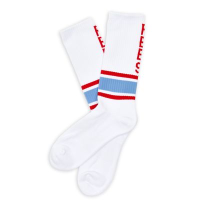 Ole Miss Rebels Script White Casual Sock