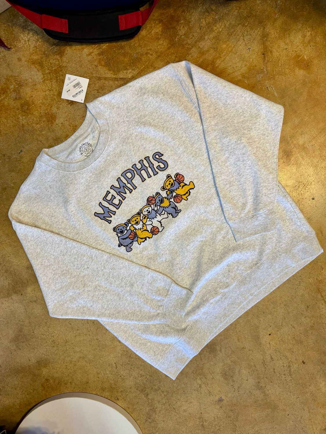 Memphis Basketball Bears Crewneck
