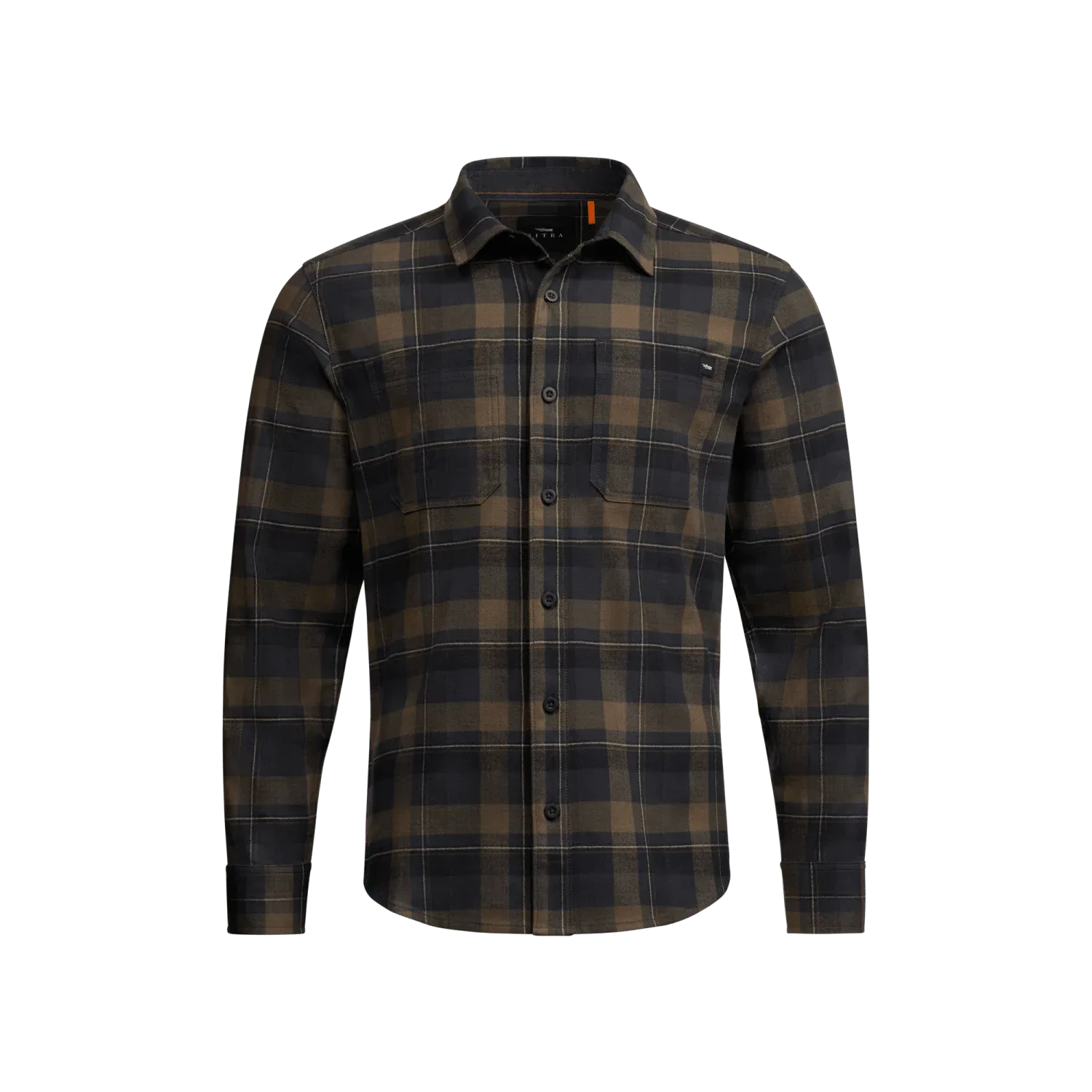 Ashland Lightweight Flannel Shirt, Color: Black Pyrite, Size: M