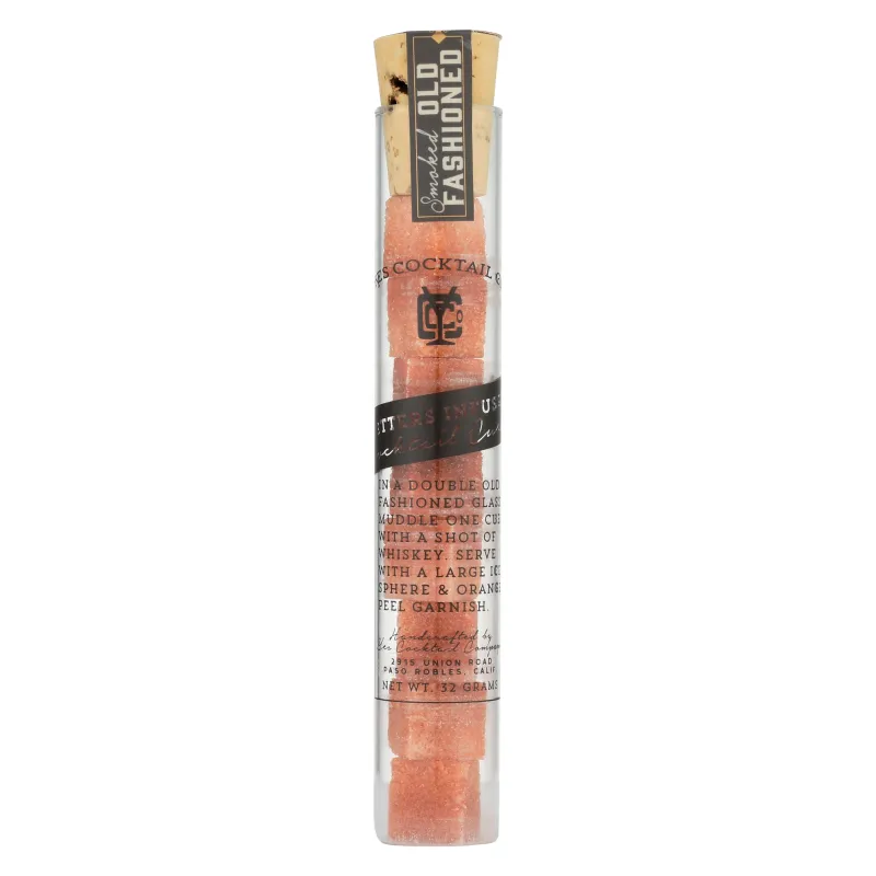 Smoked Old Fashion Cocktail Cubes