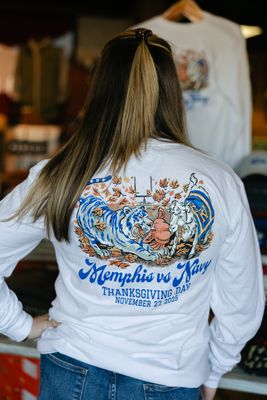 Memphis Tigers vs. Navy Long-Sleeve