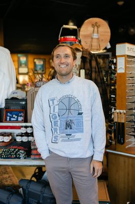 Memphis Tigers Faded Court Crewneck