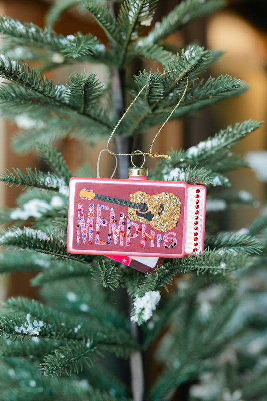 Memphis Matchbook Ornament