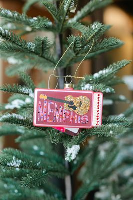 Memphis Matchbook Ornament