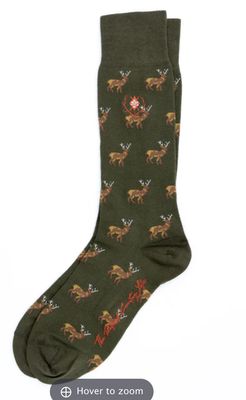 Elk Peruvian Pima Sock