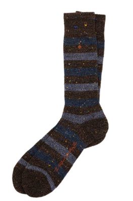 Stripe Alpaca Sock
