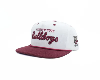 Mississippi State Cursive Bulldogs Corduroy Hat