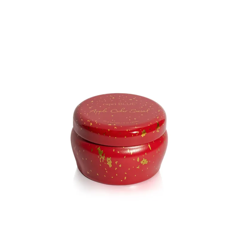 Glimmer Apple Cider Mini Tin 3oz. Candle