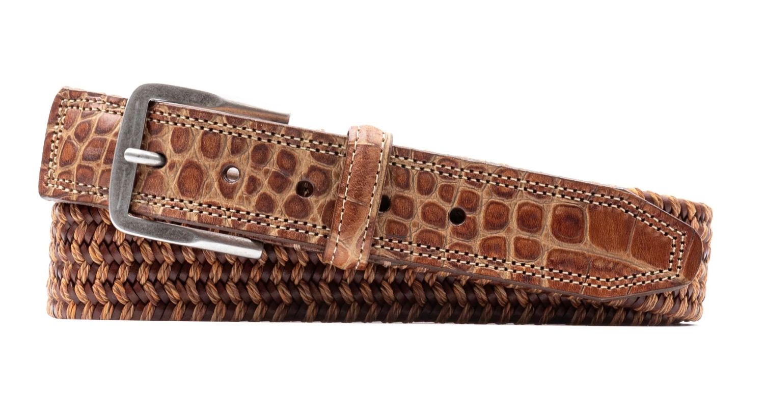 Madison Belt, Inventory I.D.  Color: Vintage Cedar  50337, Size: 34