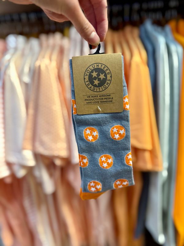 Tristar Sock Grey/Orange