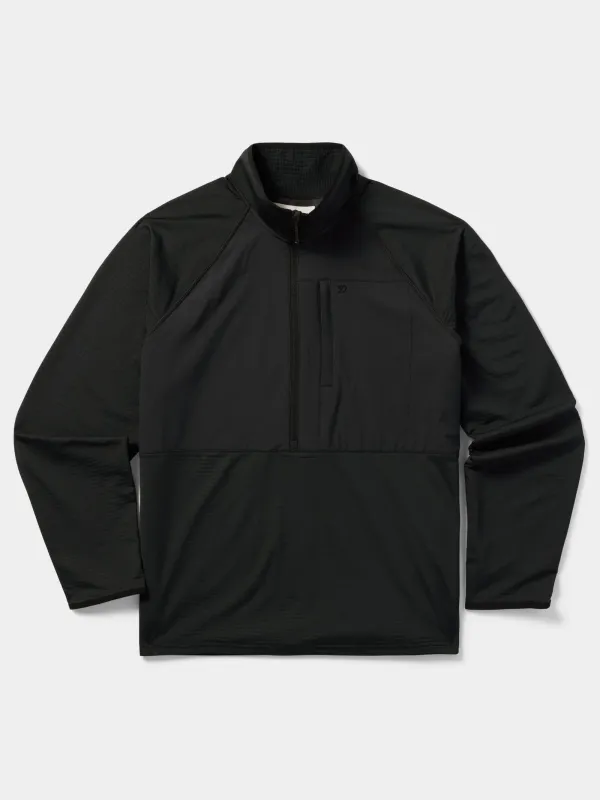 Men&#39;s Lightweight Grid Tech Fleece Half-Zip