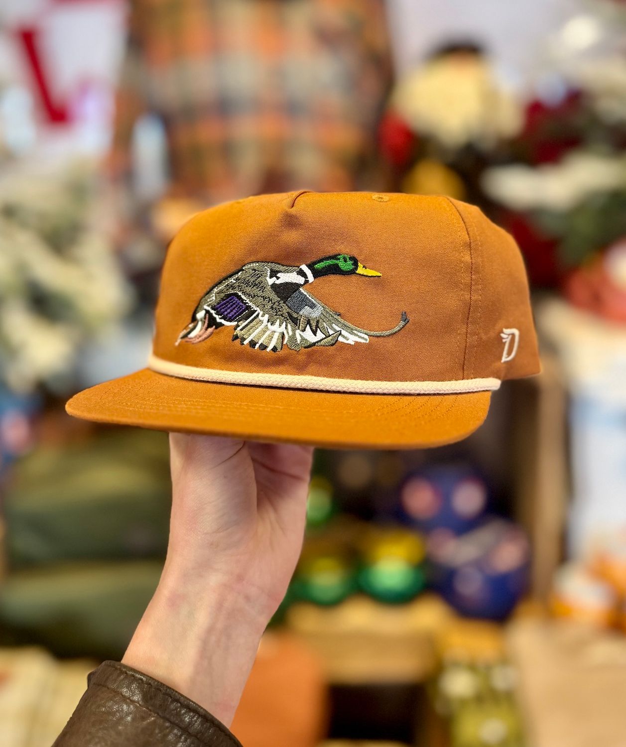 Grandpa Mallard Hat, Color: Clay