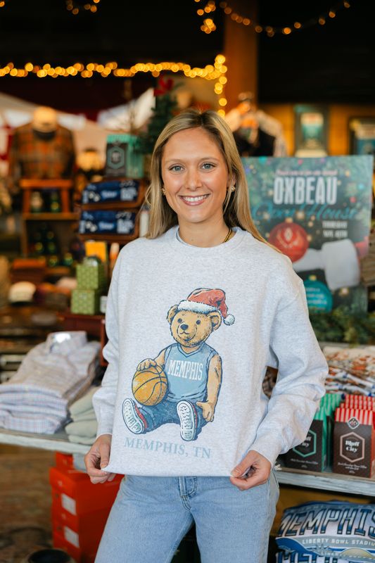 Christmas Grizzly Bear Crewneck