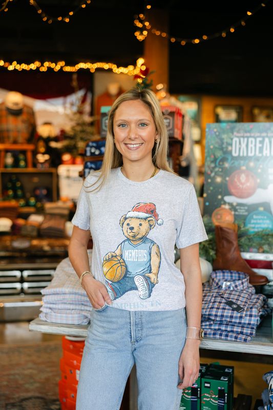 Christmas Grizzly Bear Tee