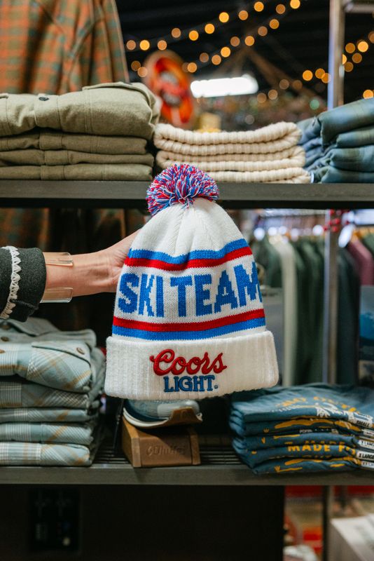 Coors Light Ski Team Pillow Line