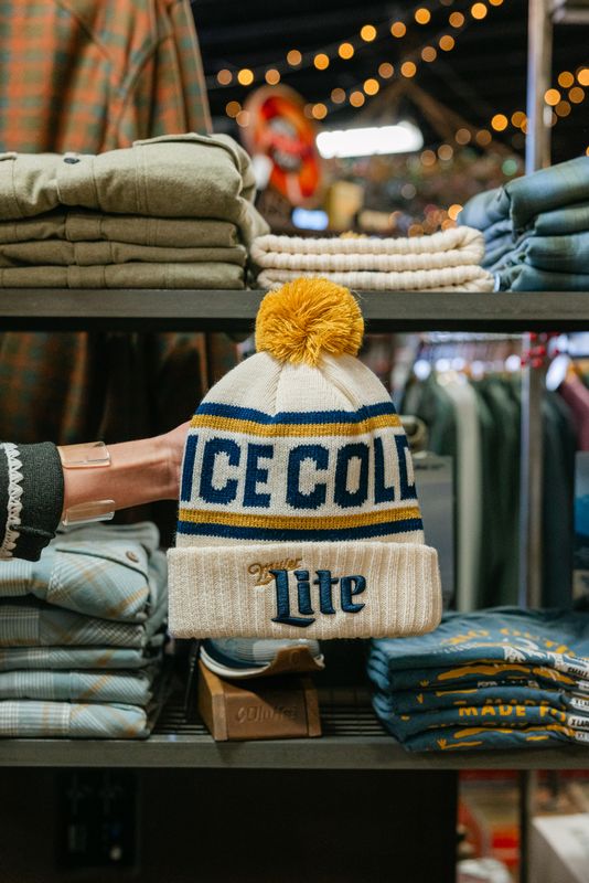 Miller Lite Ice Cold Pillow Line