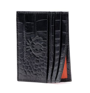 Anthony Alligator Executive ID Card Case, Color: Black / 86225