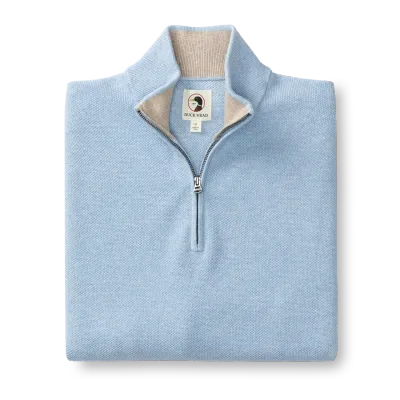Colton Pique 1/4 Zip Sweater