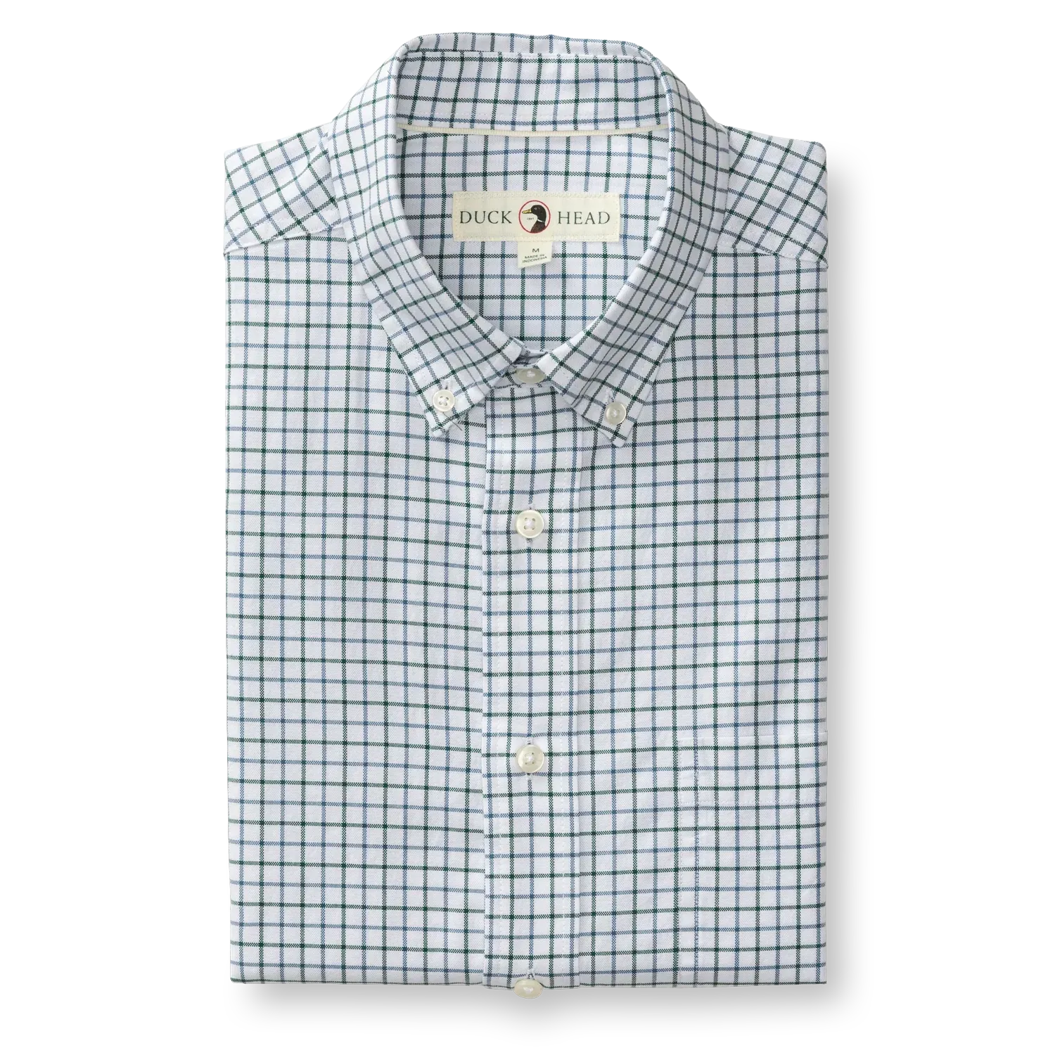Kline Plaid LS Cotton Oxford Sport Shirt