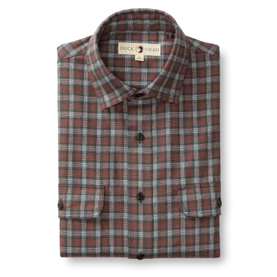 Ballard Plaid Performance Flannel Sport Shirt