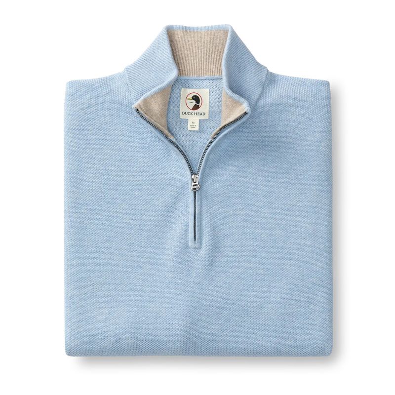 Colton Pique 1/4 Zip Sweater