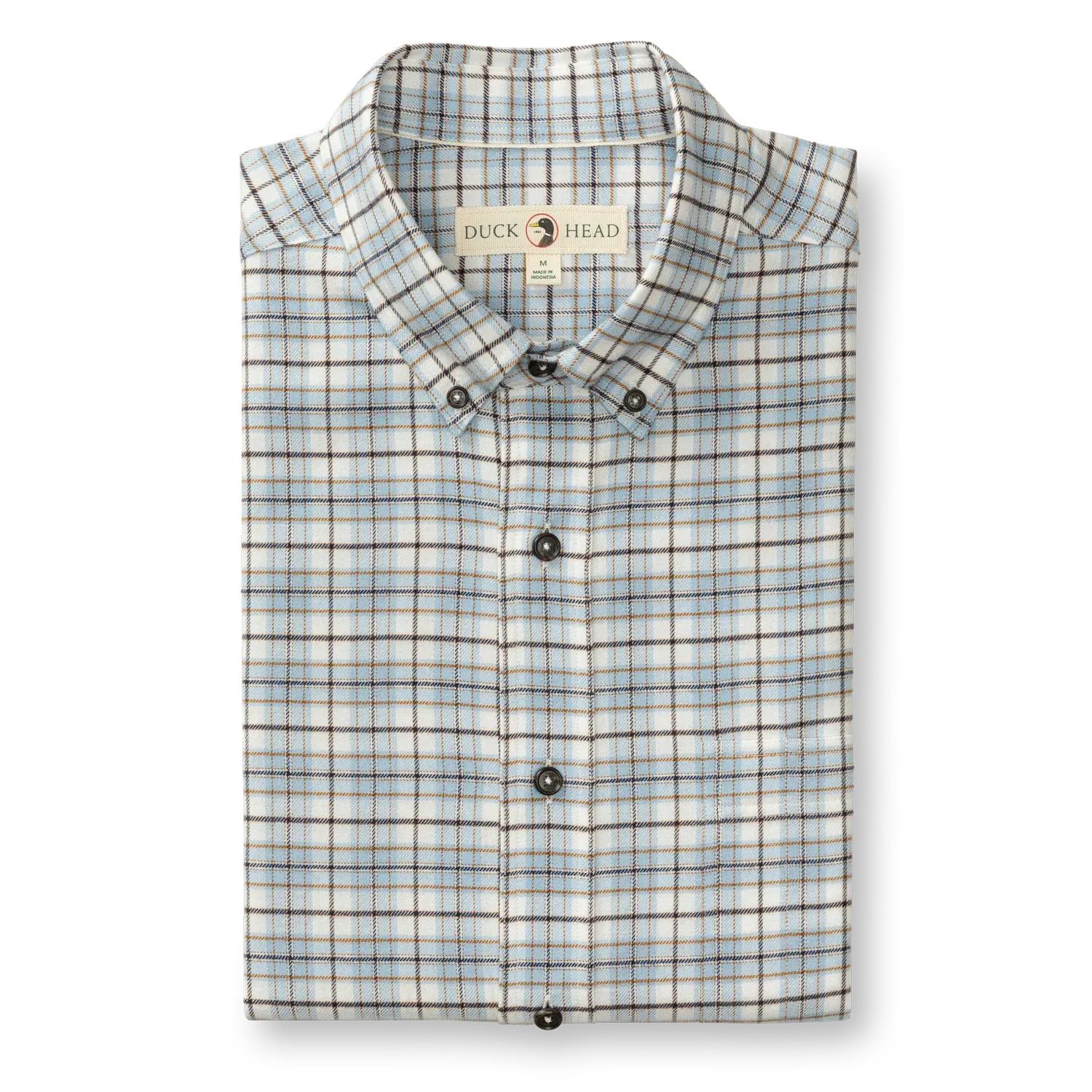Layne Plaid Cotton Flannel Sport Shirt