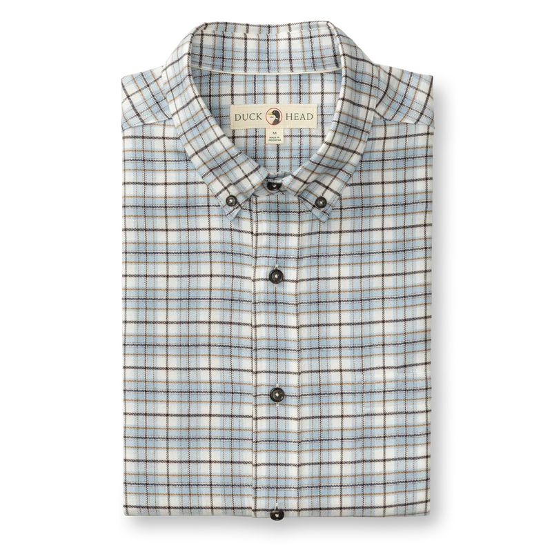 Layne Plaid Cotton Flannel Sport Shirt