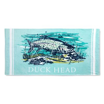 Trout Beach Towel Pastel Blue