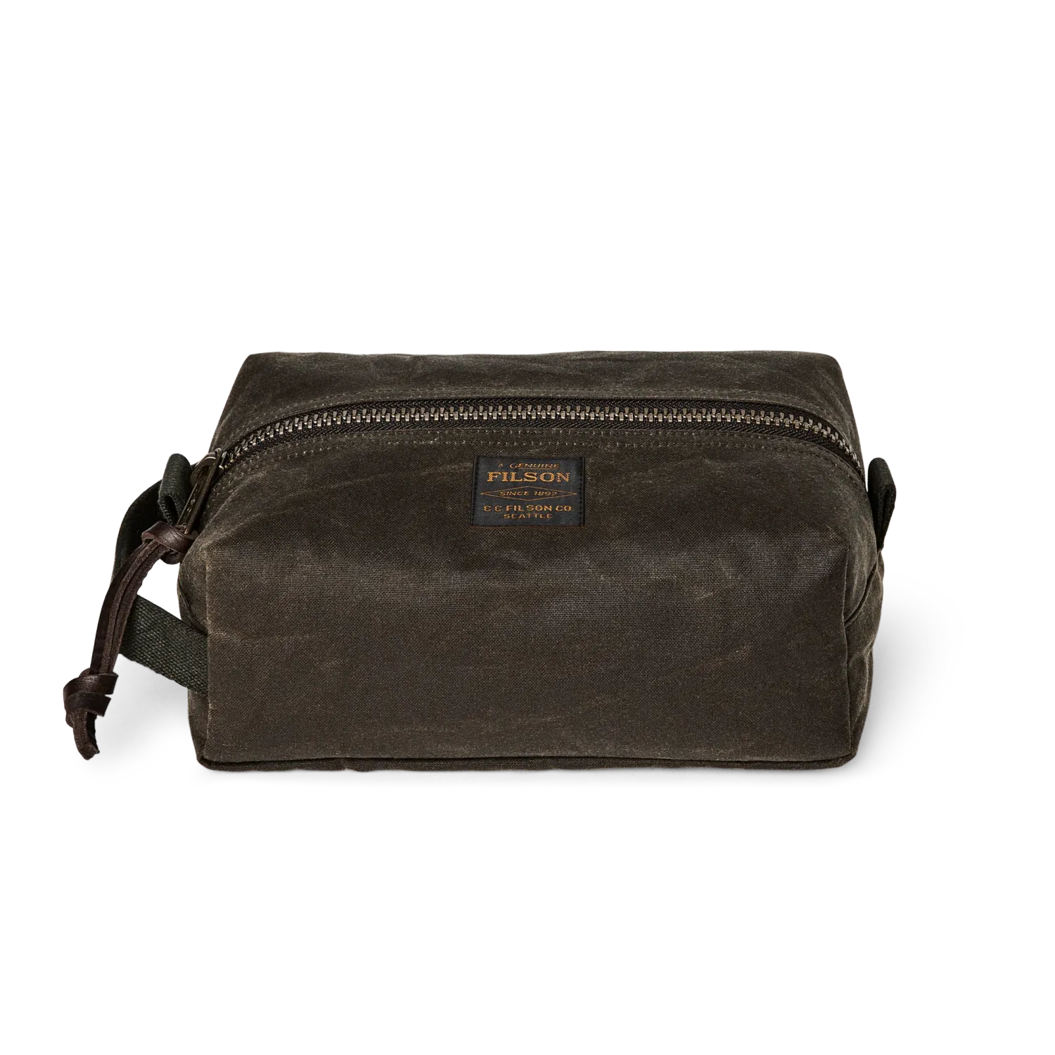 Tin Cloth Travel Pack , Color: Otter Green