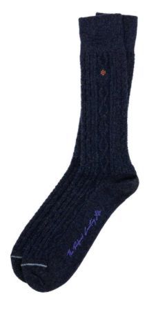 Cashmere Cable Sock