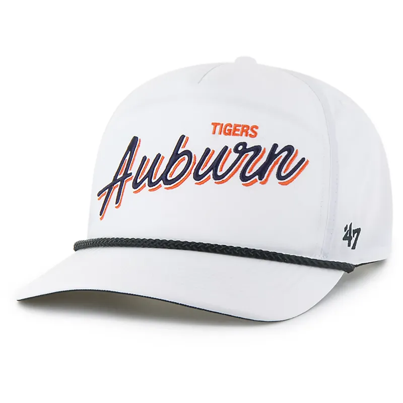 Auburn Tigers White Brrr Fairway 47 Hitch