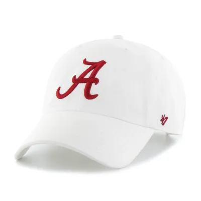 Alabama Crimson Tide White Vista 47 Clean Up