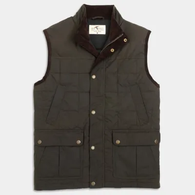 Merritt Waxed Cotton Vest 
