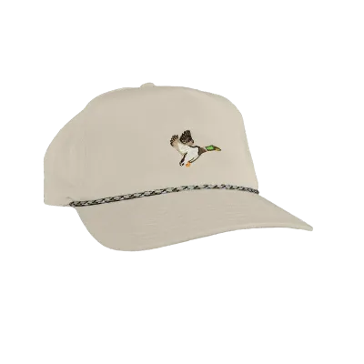 Tan Mallard Rope Hat