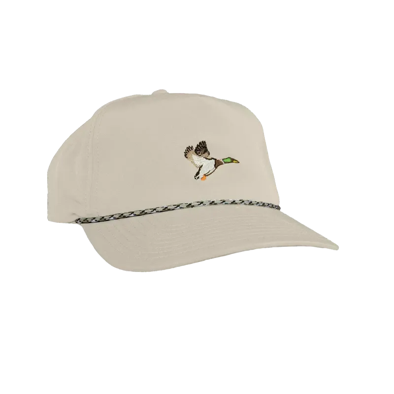 Tan Mallard Rope Hat