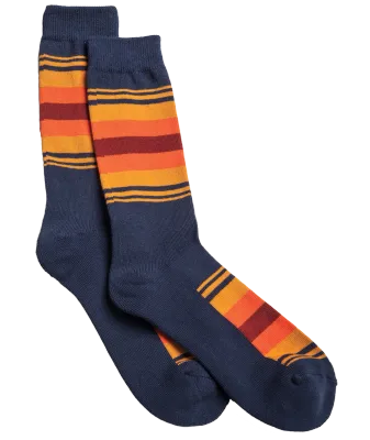 Grand Canyon Stripe Crew Navy