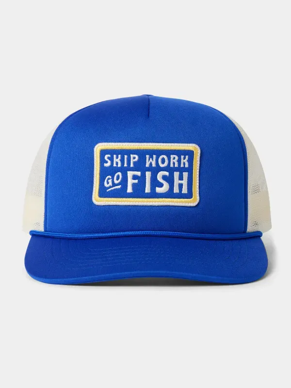 Skip Work Retro Trucker