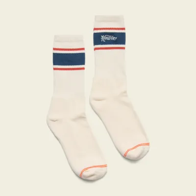Howler Script Socks : White
