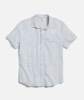 SS Stretch Selvage Stripe Shirt