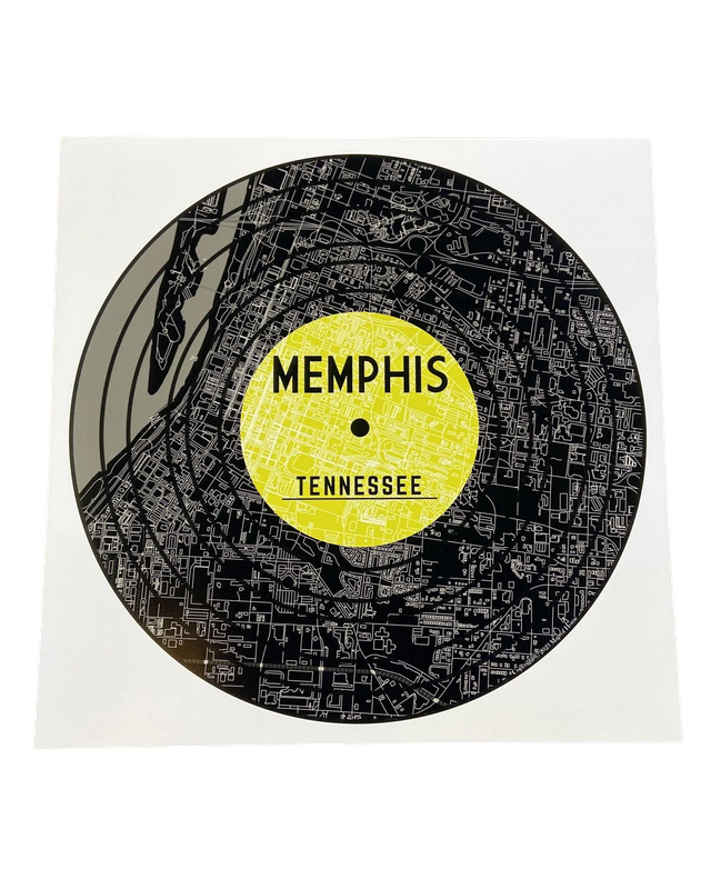 Memphis Record Map