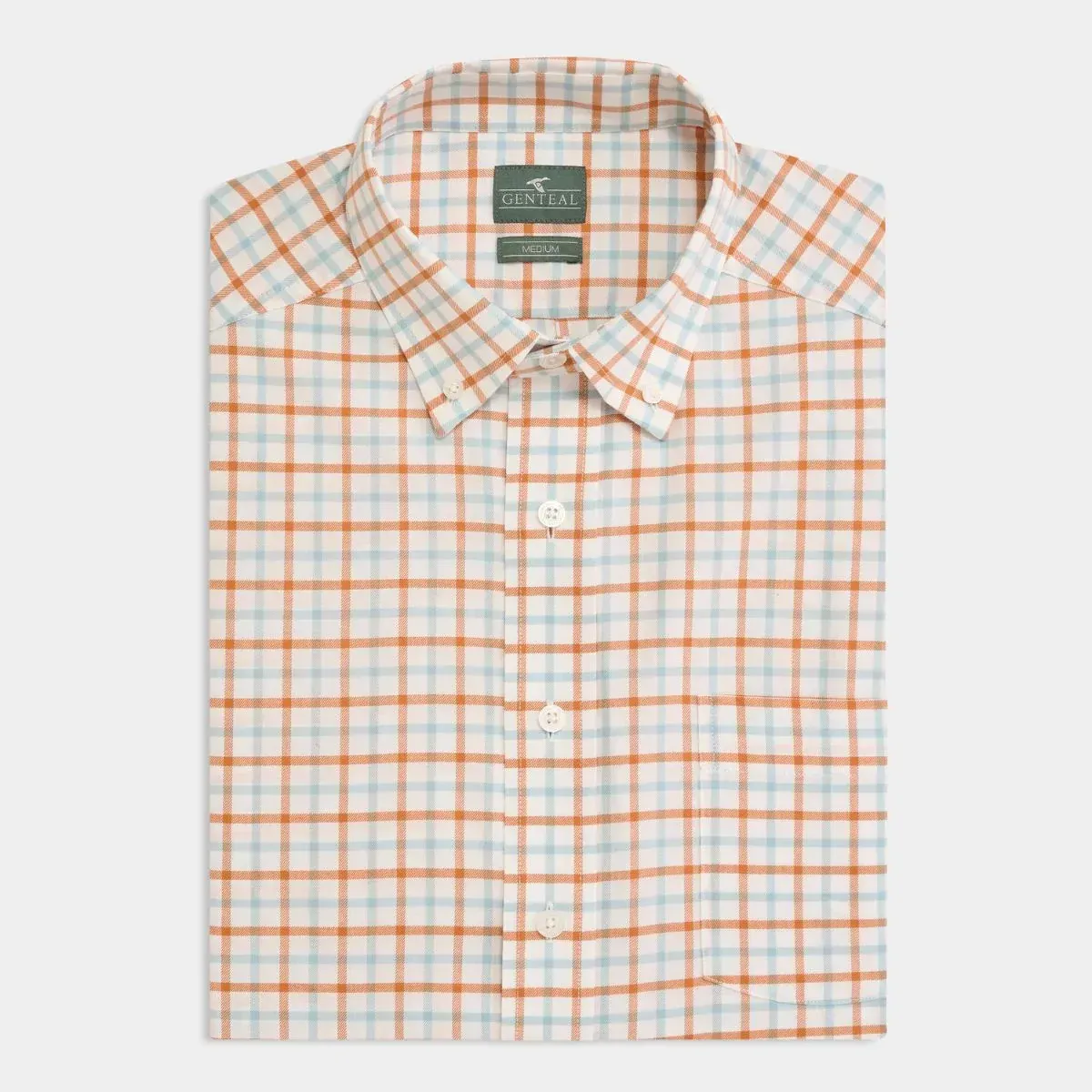 Graham Cotton Blend Sport Shirt, Color: Sunburst, Size: S